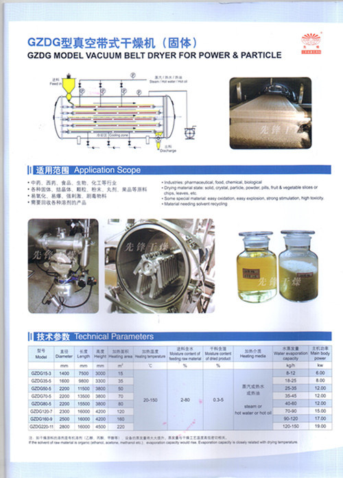 真空带机固体干燥简介-2 真空带机固体干燥简介-2