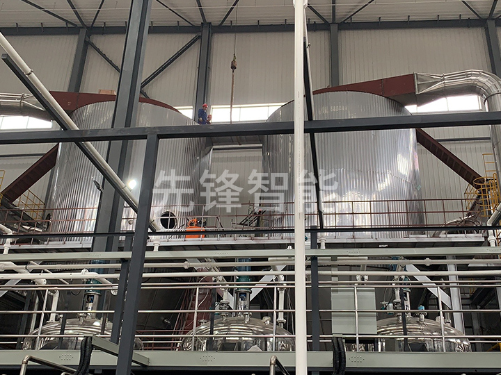 酵母提取物干燥工程之LPG-1000型离心式喷雾干燥机